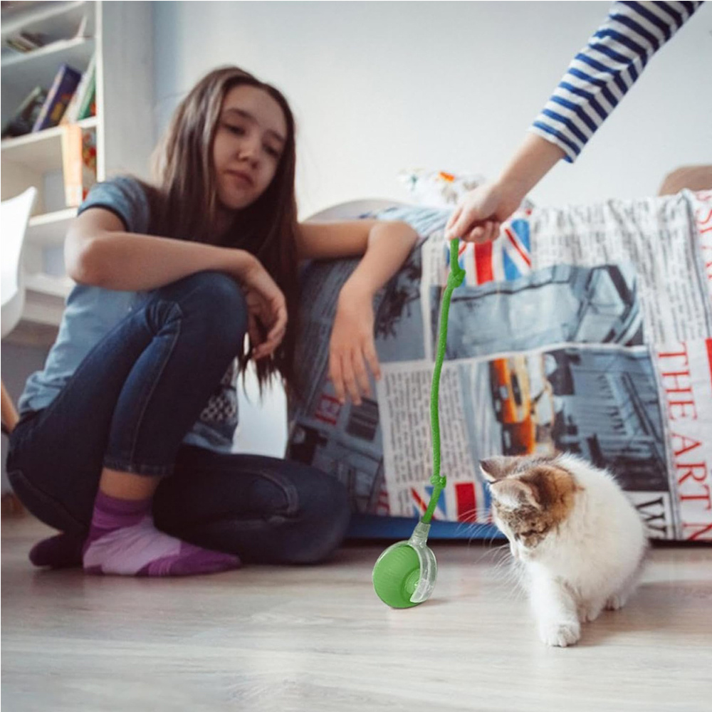 Smart Interactive Rolling Pet Ball Toy for Cats & Dogs, Automatic Moving Electric Cat Ball - Image 7