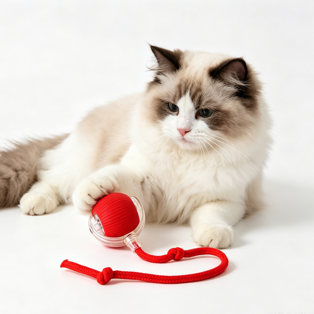 Smart Interactive Rolling Pet Ball for Dogs & Cats